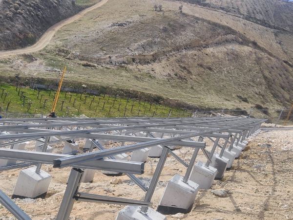 Frames on the terraces