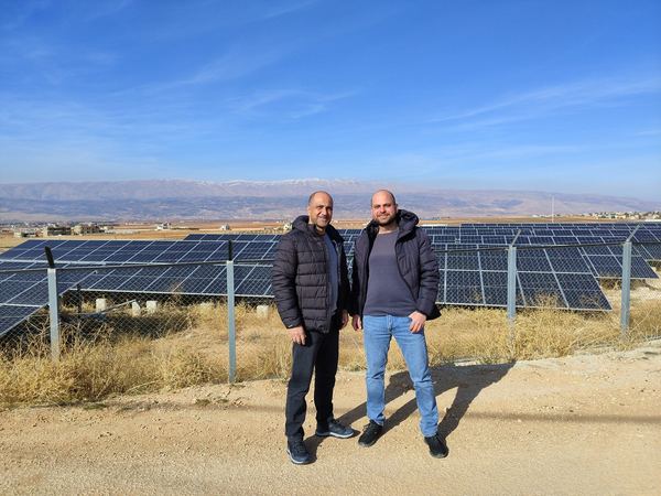 Tony El Kara at the finished Iaat Municipality site