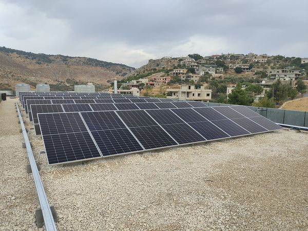 The finished rooftop rows