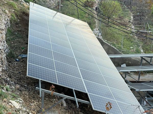 Array on the hillside