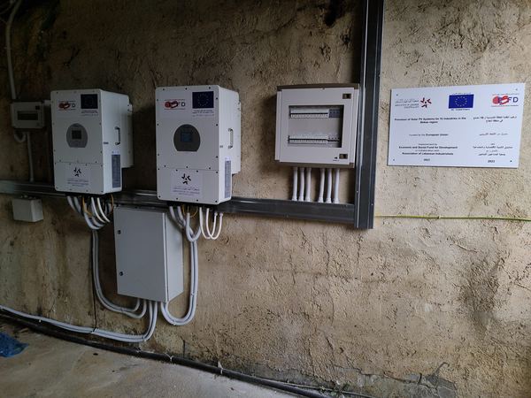Inverters and protection on the stone wall
