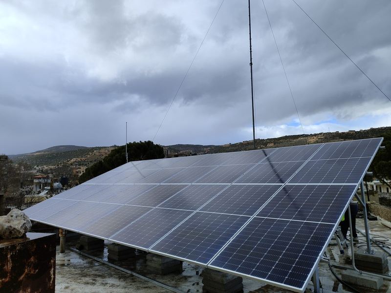 Raised rooftop array