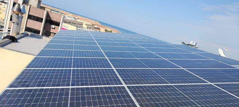 Tilted rooftop array