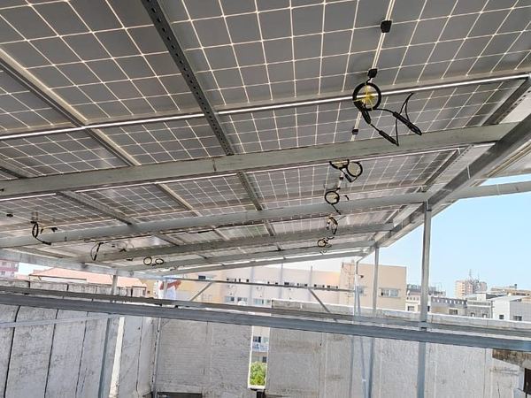 Raised canopy array