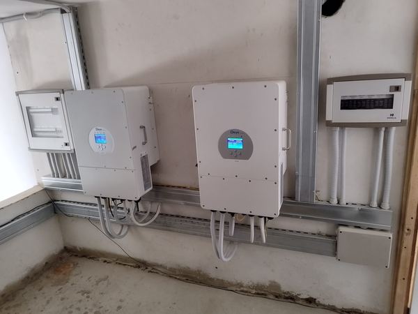 Two inverters and the protection board